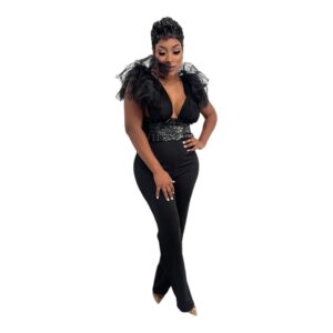 Vicki Sheer Jumpsuit